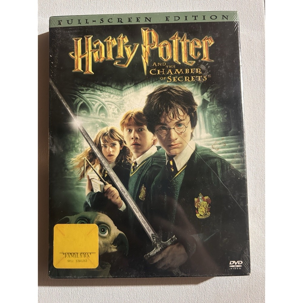 Harry Potter and the Chamber of Secrets DVD 2003 2-Disc Set / Full Screen